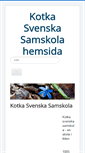 Mobile Screenshot of kotkasamskola.com